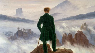 Wie Maler Caspar David Friedrich zu seinem Namen kam
